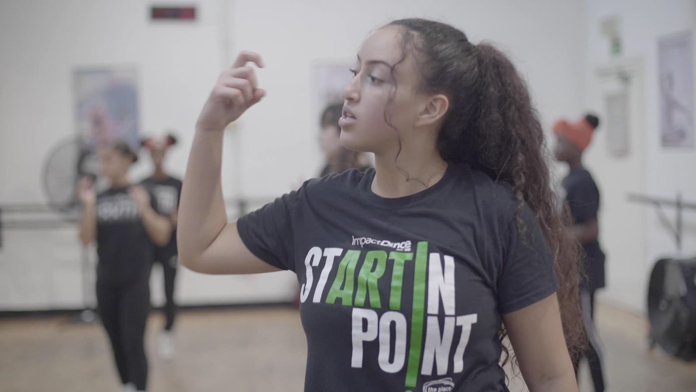 impact academy with startin point t-shirt